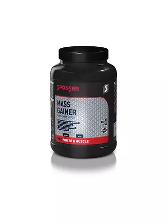 SPONSER | Mass Gainer Vanille, 1200 g Dose | 
